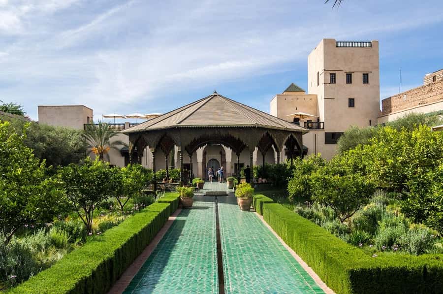 Marrakech: Ben Youssef, Secret Garden, & Souks Walking Tour - Ben Youssef Madrasa: the architectural centerpiece