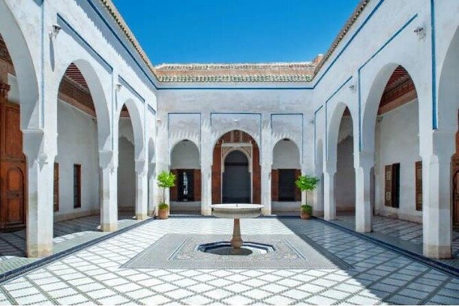 Marrakech Best Day Trip from Casablanca - Bahia Palace and the language of tilework
