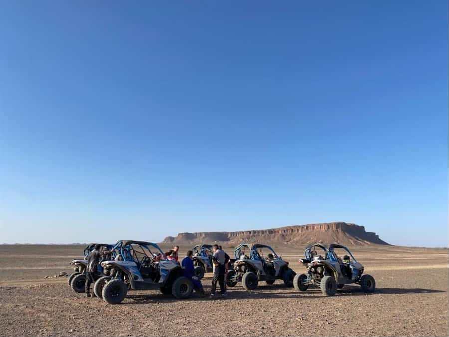 Marrakech : Buggy ride & desert tours in Agafay Desert - Getting ready for the one-hour buggy ride
