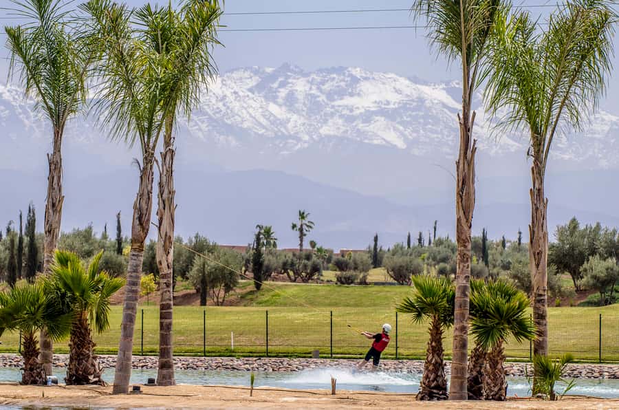 Marrakech: Cable Wakeboarding Experience - Learning to stand up without panic