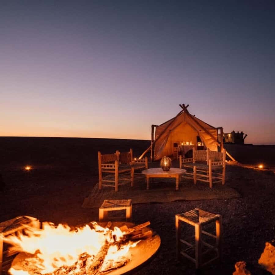 Marrakech: Camel Ride & Dinner with Sunset in Agafay Desert - Leaving Marrakech for the Agafay Desert