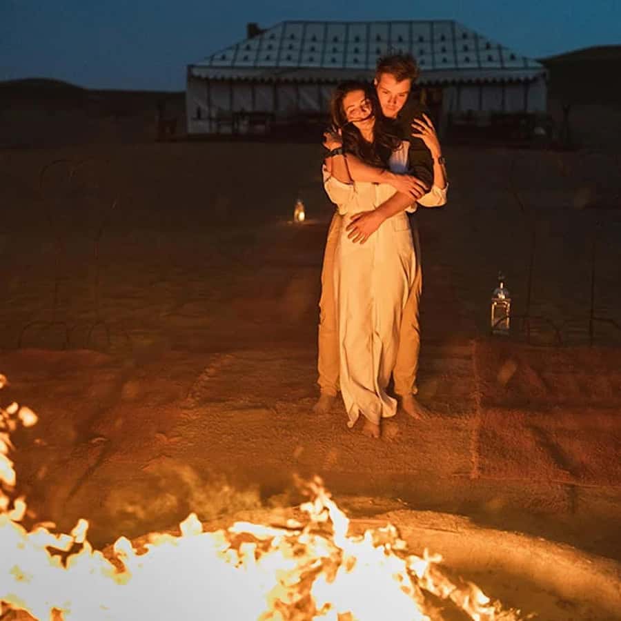 Marrakech: Camel Ride & Dinner with Sunset in Agafay Desert - Music, Dancing, and the Evening Show