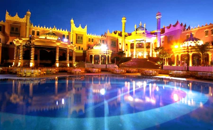 Marrakech: Chez Ali Fantasia Folklore Show & Moroccan Dinner - Dinner under the Berber-style tent