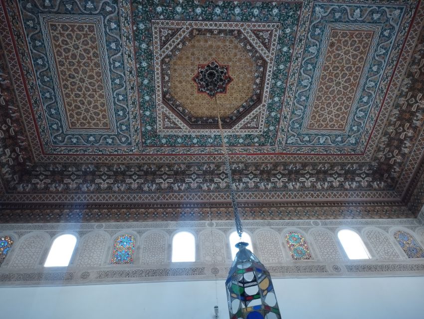 Marrakech City Highlights Tour - Bahia Palace’s tilework and painted ceilings