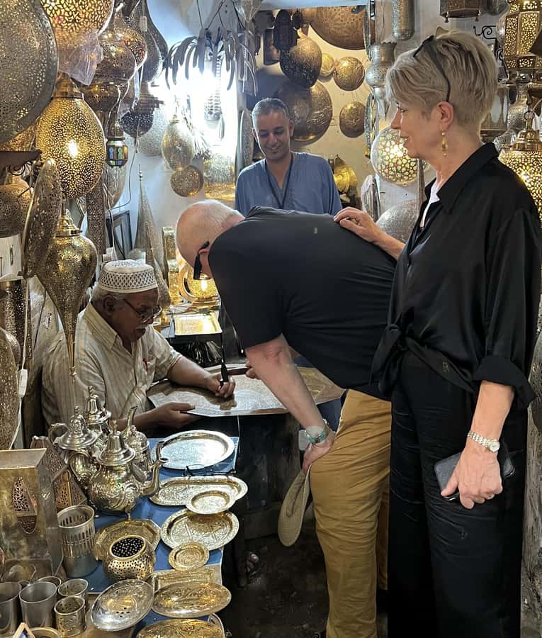 Marrakech City Tour, Private Fullday with Luxury Car - Koutoubia Mosque and the first view of the old city