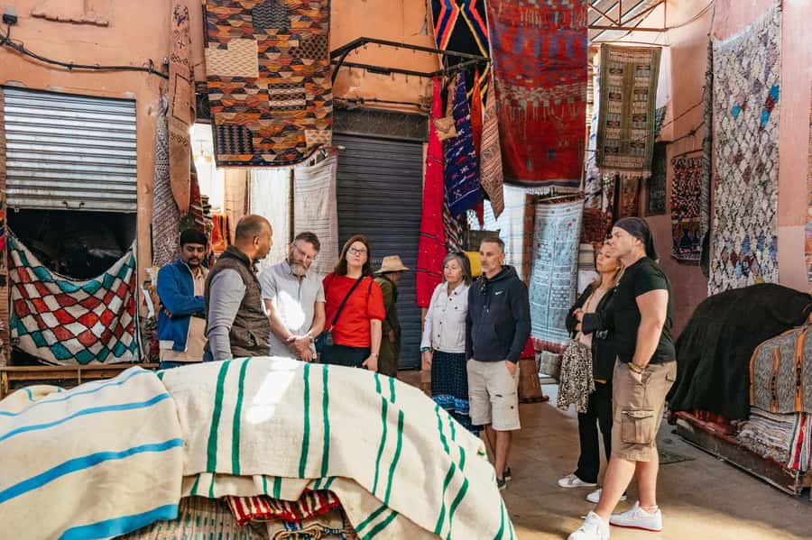Marrakech: Colorful Medina Souks Guided Walking Tour - From Café de France to Jemaa el-Fnaa