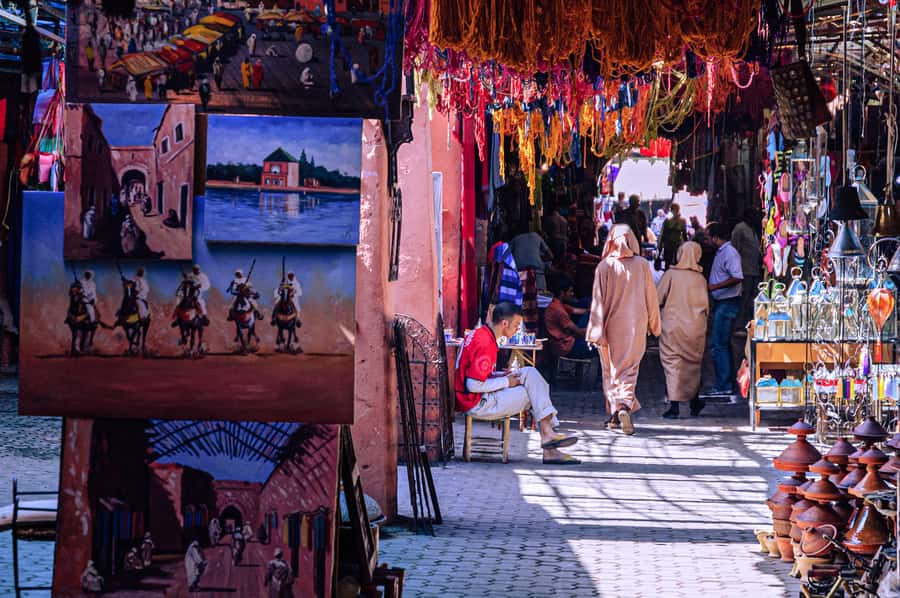 Marrakech: Customized Guided Walking Tour - Bahia Palace and the language of Moroccan design
