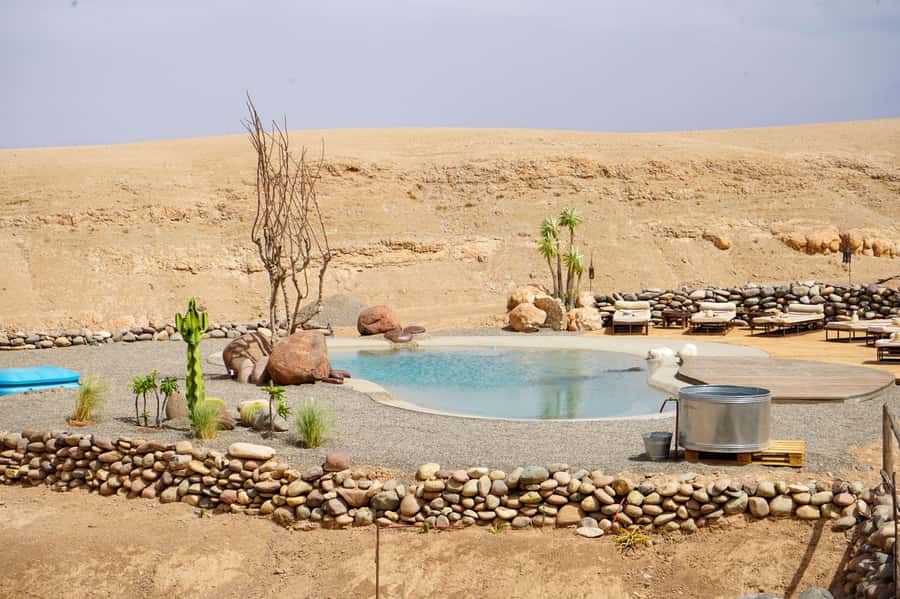 Marrakech: Day Pass in The Desert, swimming pool and lunch - Leaving Marrakech and stopping near Lalla Takerkoust