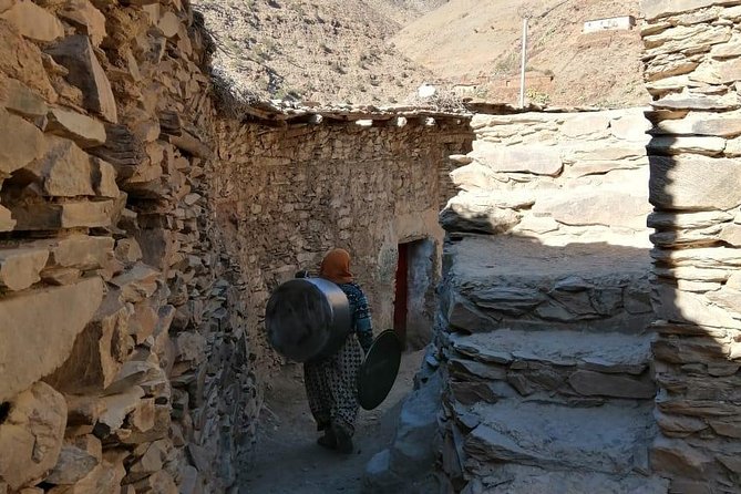 Marrakech Day Trip: Agafay Desert, Atlas Mountains and Camel Ride - Imlil and the walk toward Armed
