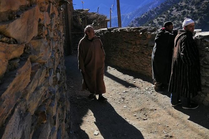 Marrakech Day Trip: Agafay Desert, Atlas Mountains and Camel Ride - Argan oil cooperative and the road into the mountains