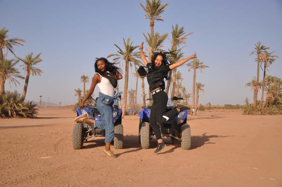 Marrakech: Desert and Palm Grove Quad Tour with Tea - Key points to know before you book