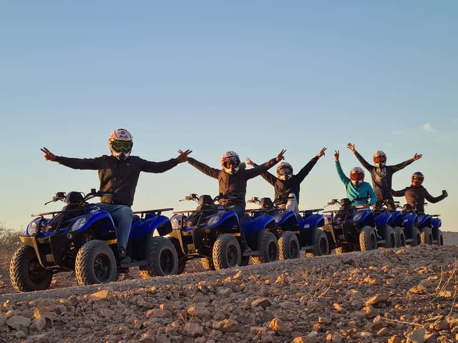Marrakech: Desert and Palm Grove Quad Tour with Tea - Who should book this Marrakech quad tour?