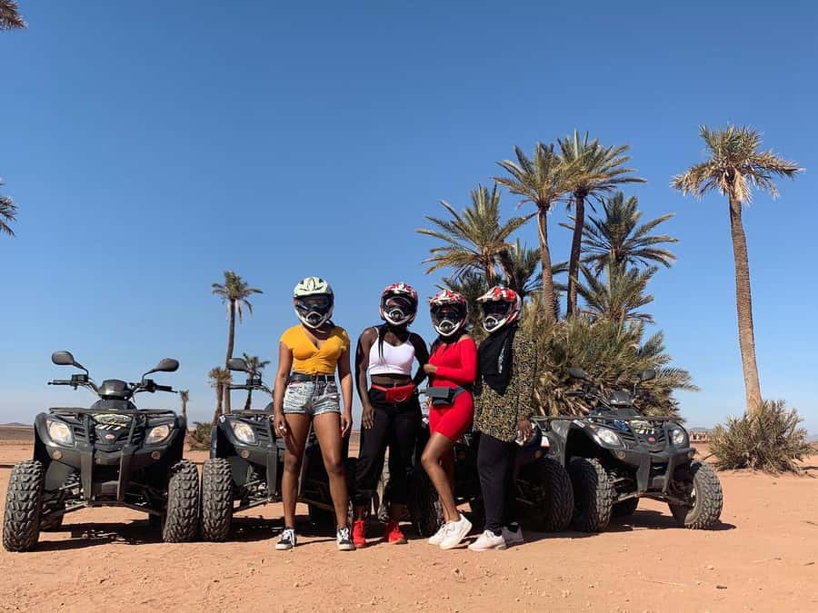 Marrakech: Desert and Palm Grove Sunset Quad Tour with Tea - Who will enjoy this most?