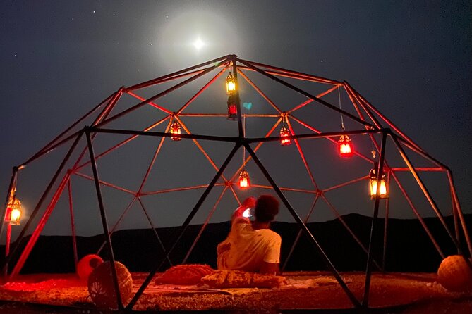 Marrakech desert dinner & sunset camel ride & bonfire music dance - Key points at a glance