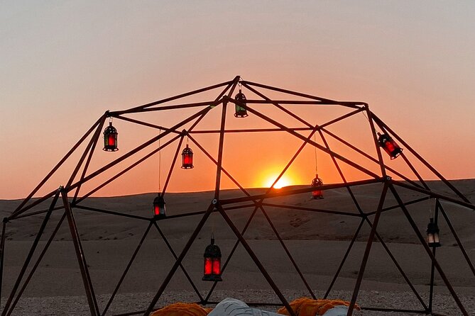 Marrakech desert dinner & sunset camel ride & bonfire music dance - Free time, pool access, and a useful pause