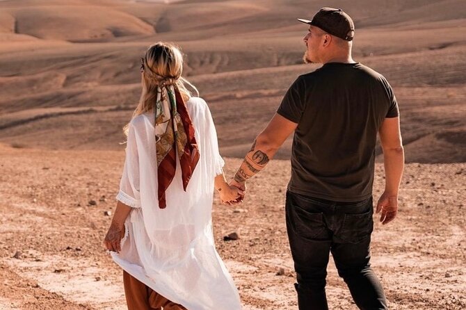Marrakech desert dinner & sunset camel ride & bonfire music dance - The return to Marrakech and the overall pace