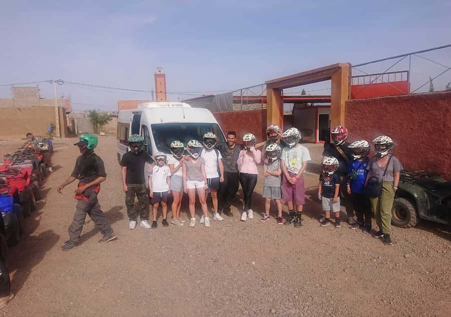 Marrakech Desert & Palm Grove Quad Bike Tour - The palm grove photo stop