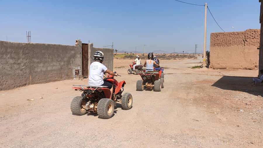 Marrakech Desert & Palm Grove Quad Bike Tour - Getting dusty is unavoidable