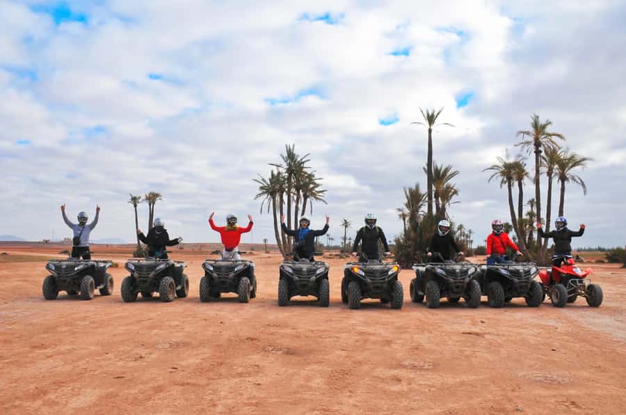 Marrakech Desert & Palm Grove Quad Bike Tour - Safety instruction and your first test run