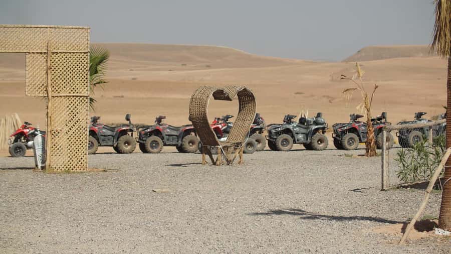 Marrakech Desert Sunset: Quad Biking, Dinner & Fire Show - The value at $31 per person