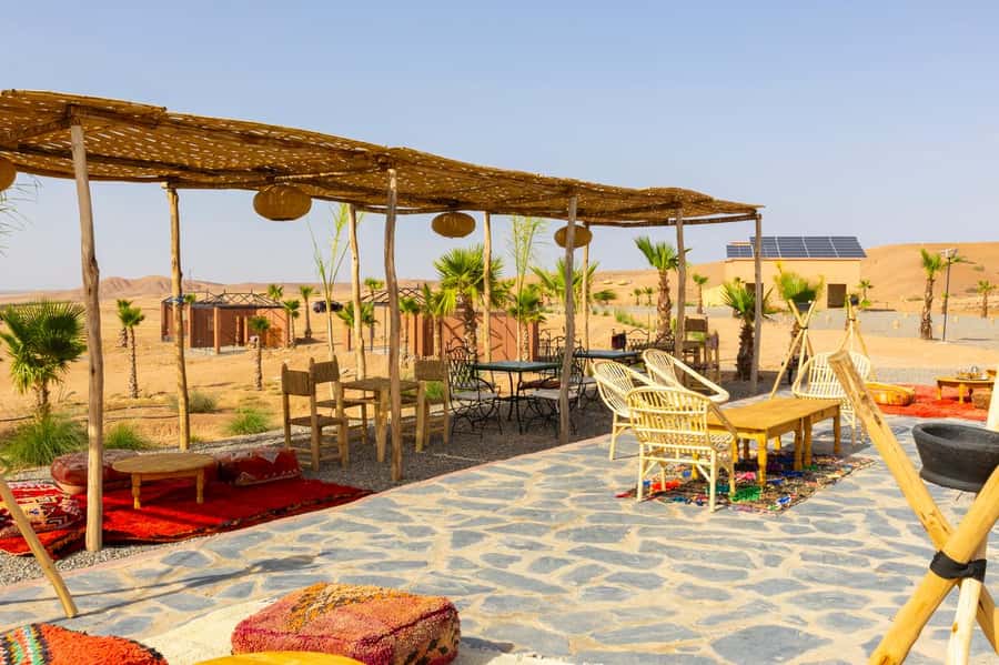 Marrakech: Dinner in Agafay Desert, Fire show & Camel Ride - Stargazing after the sun goes down