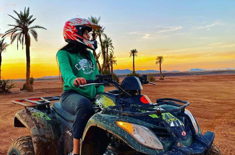 Marrakech: Dunes of the Palmeraie Quad Bike Ride with Tea - Key points to know before booking