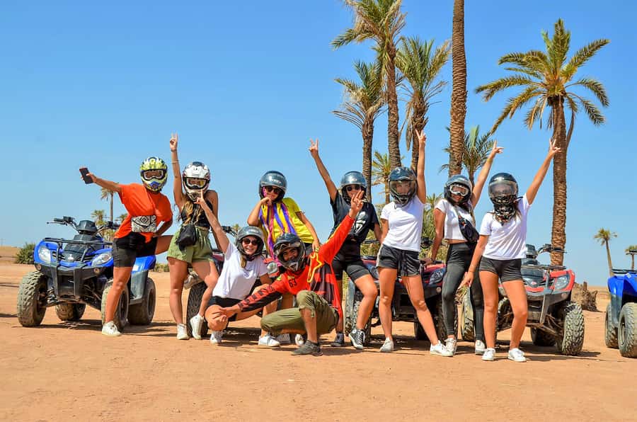 Marrakech: Dunes of the Palmeraie Quad Bike Ride with Tea - How long the activity really takes