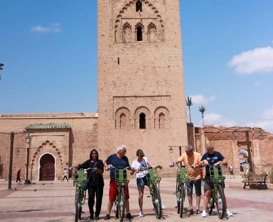 Marrakech : Electric Bicycle City Tour - Starting at the Sofitel and finding the meeting point