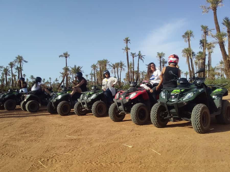 Marrakech, explore the palm grove desert by quad bike - Who will enjoy this outing most