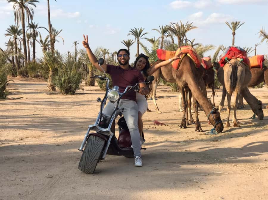 Marrakech: Glide Through the Red City on an EcoScooter Tour! - Meeting at the Sofitel and getting started