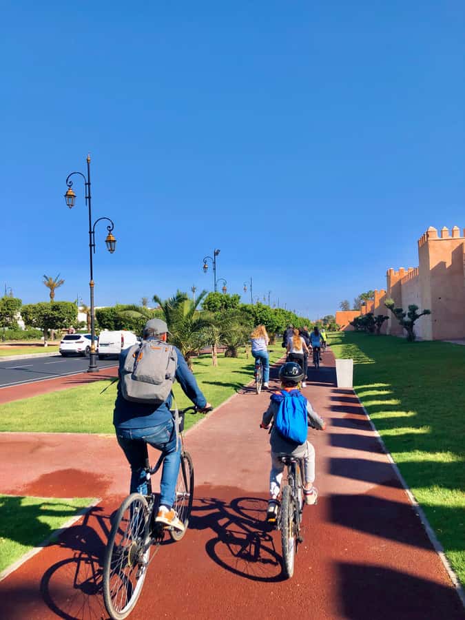 Marrakech:Guided City Cycling Tour - Culture, Colors & Charm - City walls, ramparts, and room for photographs