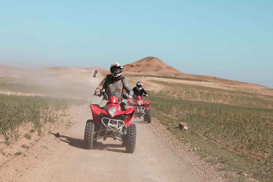 Marrakech: Half-Day Desert Quad Tour with Camel Ride - The two-hour quad-bike ride