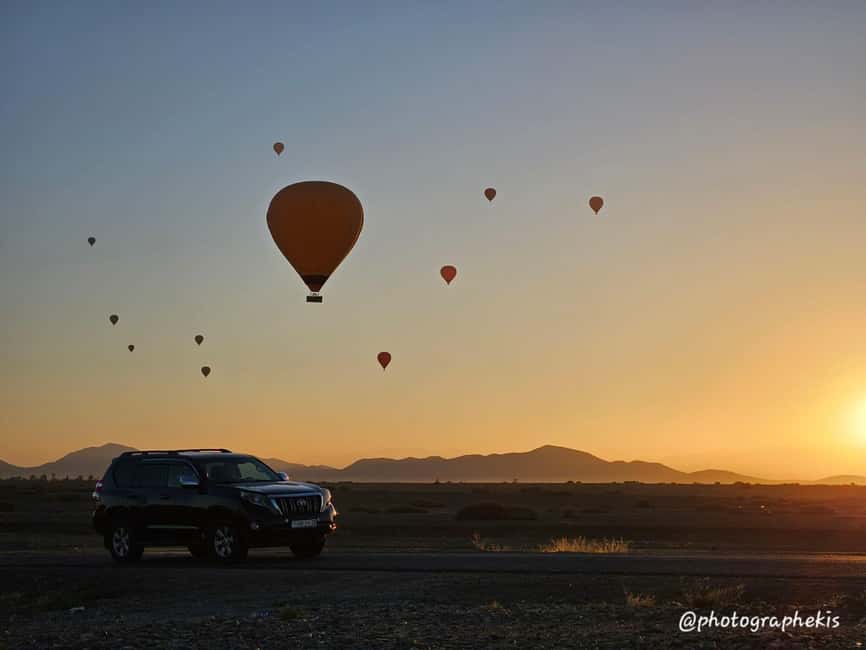 Marrakech: hot-air balloon flight with view of the Atlas Mountains and Berber breakfast - Before dawn, Marrakech gives way to open country