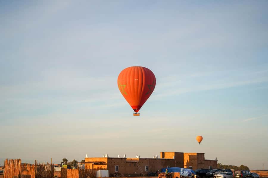 Marrakech: Hot Air Balloon Ride with Breakfast & Transfer - Berber breakfast in a kasbah setting