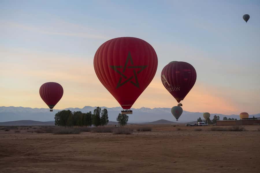 Marrakech: Hot Air Balloon Ride with Breakfast & Transfer - What your morning actually looks like