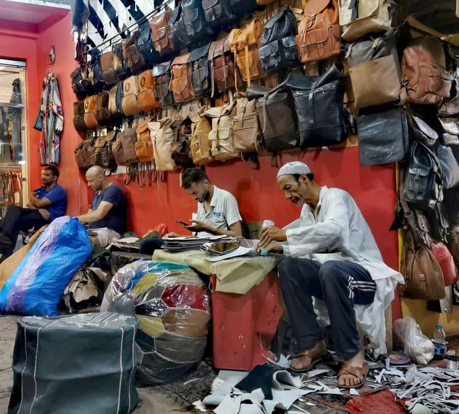 Marrakech Inviting shop around with your local guide - Le Jardin Secret and the final stretch