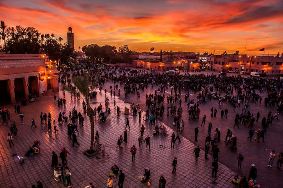 Marrakech: Jemma El Fnaa Food Tour with Dinner - The spice market and the Moroccan pantry