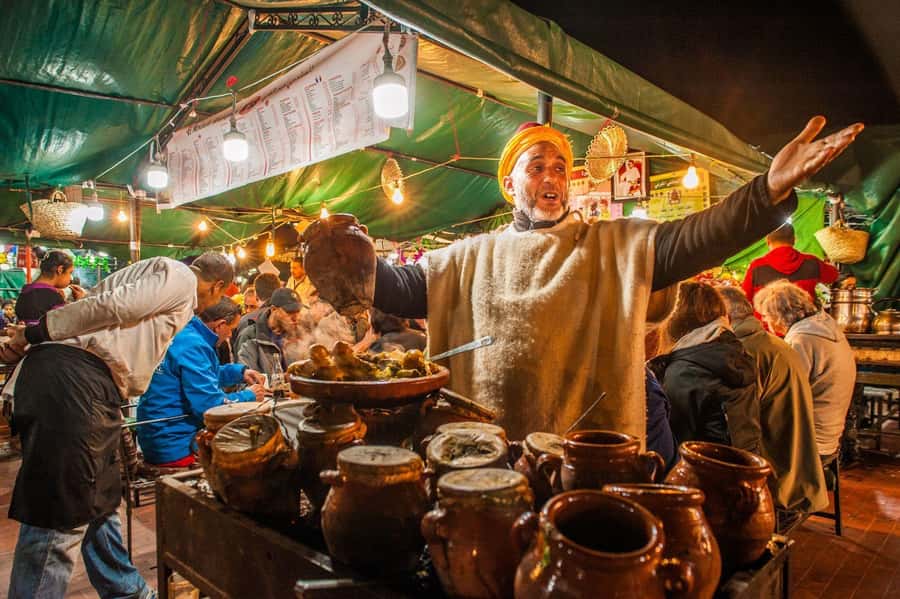 Marrakech: Jemma El Fnaa Food Tour with Dinner - Olives, nuts, pastries, and the first tastes