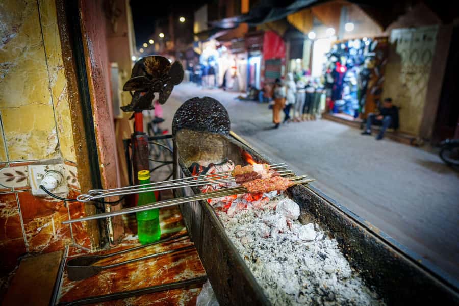 Marrakech: Local Food Tasting Tour with a Guide - Seeing the Mellah and the less familiar medina