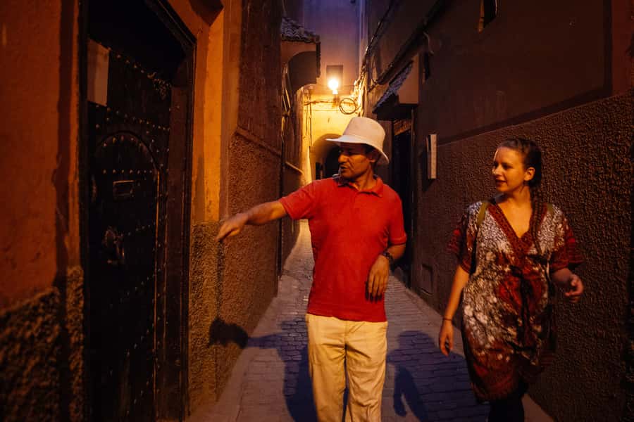 Marrakech Magic 2.5-Hour Private Night-Time Tour - A rooftop view over Jemaa el-Fna