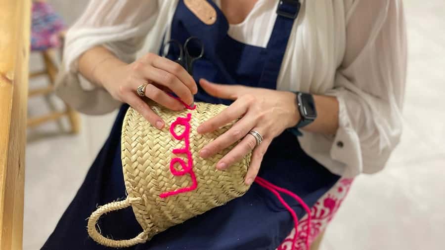 Marrakech Medina Basket Embroidery Workshop - Finding Souk Cherifia and getting settled