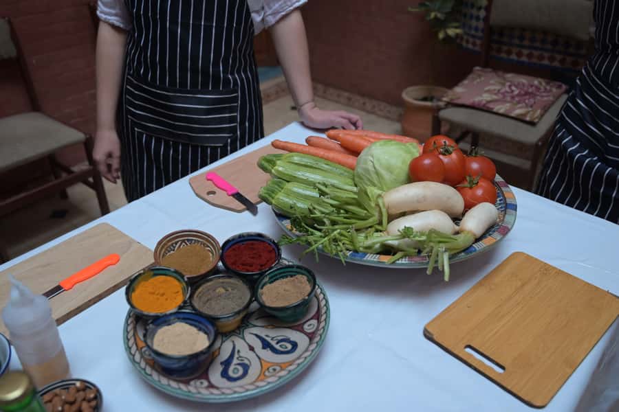 Marrakech: Moroccan Cooking Class for vegetarians and vegan - Key points to know before you book