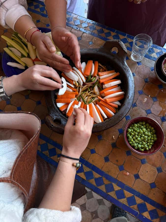 Marrakech: Moroccan Cooking Class with a Local Family - The spice lesson comes before the cooking
