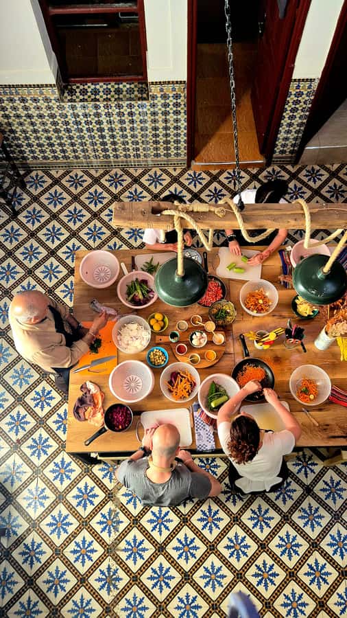 Marrakech: Moroccan Cooking Class with Amazing Local Chef! - M’smen bread is the hands-on surprise