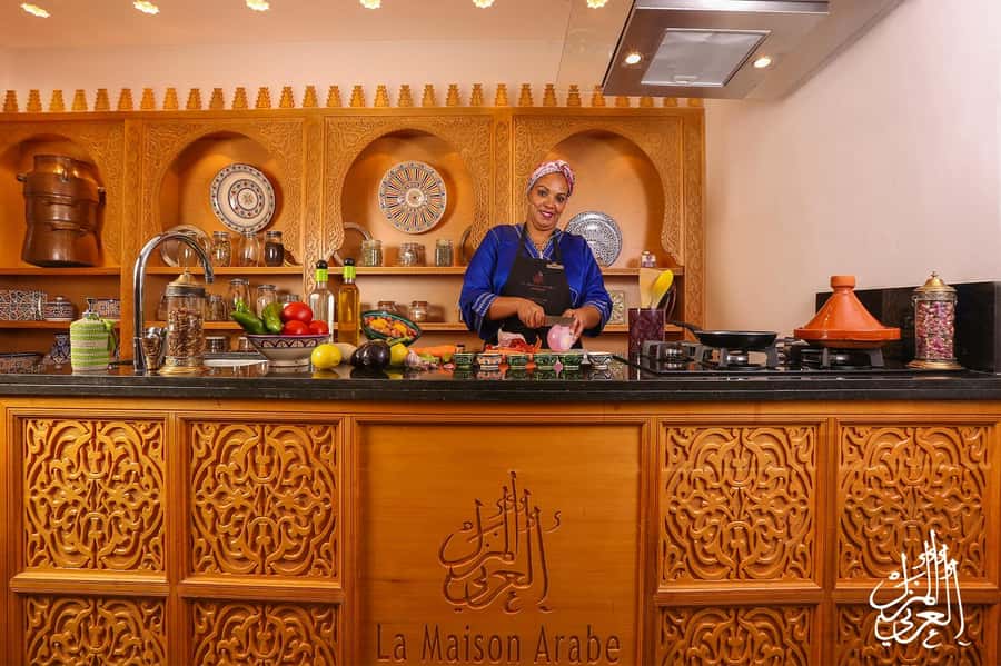 Marrakech: Moroccan Cooking Workshop at La Maison Arabe - The three-hour class: starters, tagine, dessert, and tea