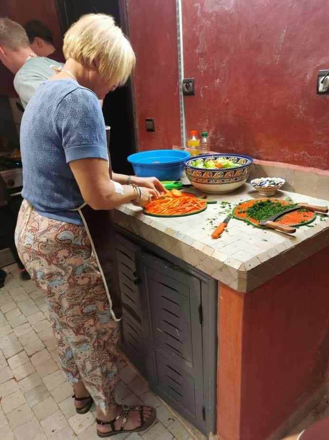 Marrakech: Moroccan Cuisine Cooking Class in Local Home - A step-by-step look at the experience
