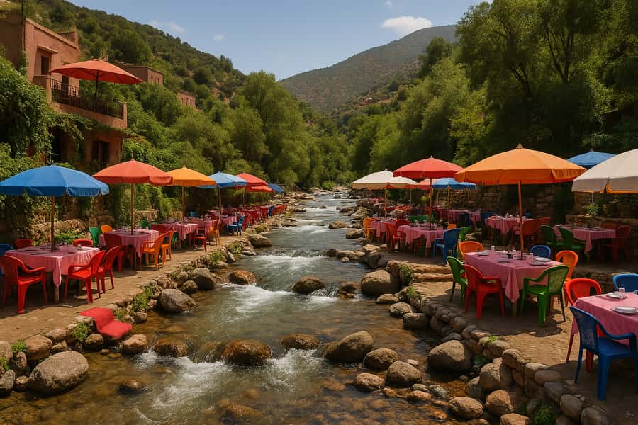 Marrakech: ourika valley lunch & guided hike to waterfalls - Setti Fatma: village life before the waterfall walk