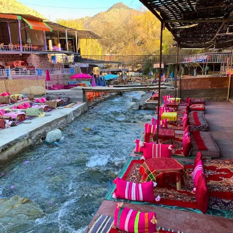 Marrakech: Ourika Valley & Setti Fatma Waterfalls with Lunch - Mint tea and a closer look at Berber life