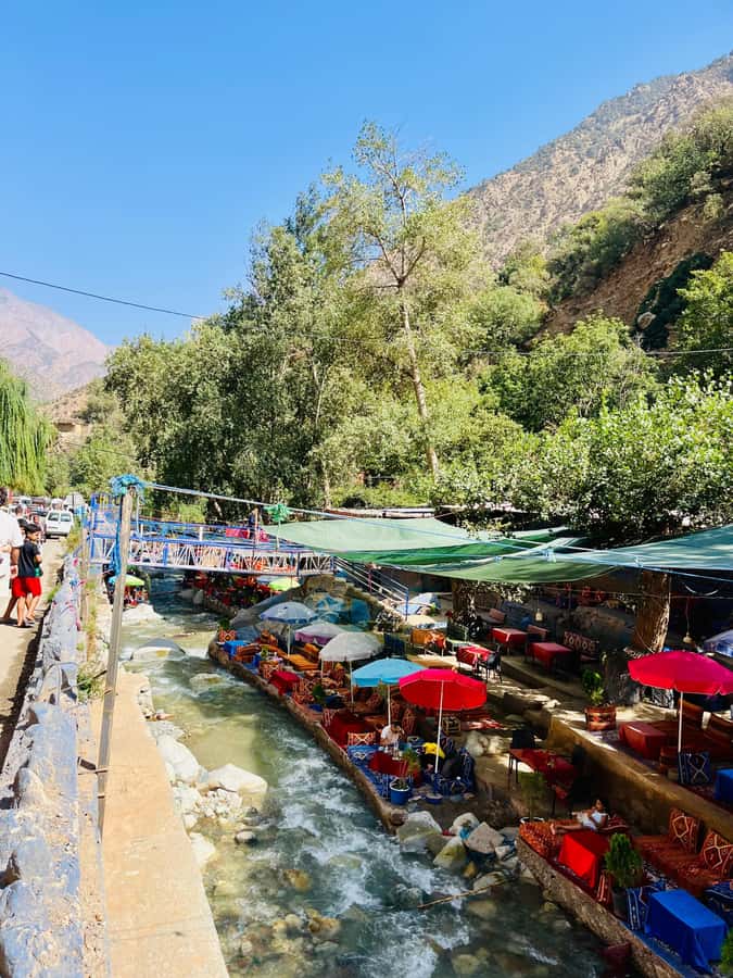 Marrakech: ourika valley & waterfall Day Trip with guide - Through Tnine Ourika to Setti Fatma