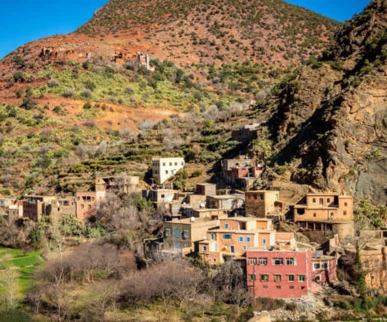 Marrakech: Ourika Valley,Waterfalls, Atlas Luxury Day trip - The drive back to Marrakech